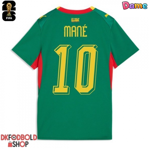 Senegal Sadio Mane #10 Udebanetrøje Dame VM 2026 Kort ærmer